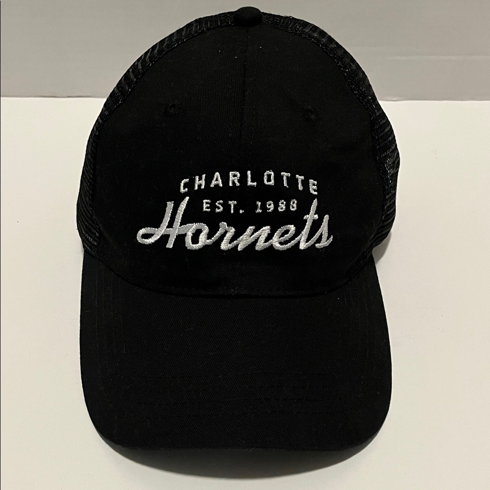 Charlotte Hornets Black SnapBack hat Men